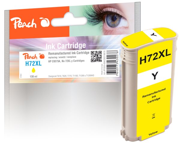 PEACH kompatibilní cartridge HP No. 72 (XL),
