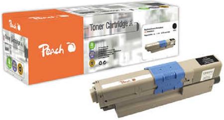 PEACH kompatibilní toner OKI 44469803, black,