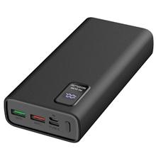 PLATINET POWER BANK 30000mAh Polymer PD 3.0 QC 3.0 LED Screen Black 