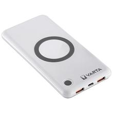 Powerbanka VARTA 57913 10000mAh USB-C PD vstup a výstup, bezdrátové nabíjení Qi