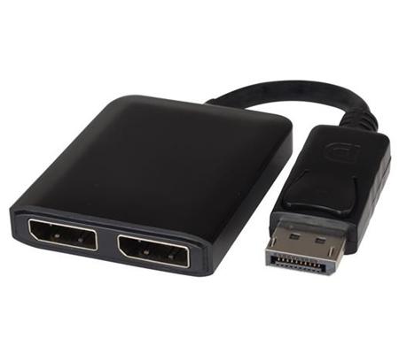 PremiumCord adaptér DisplayPort - 2x DisplayPort,