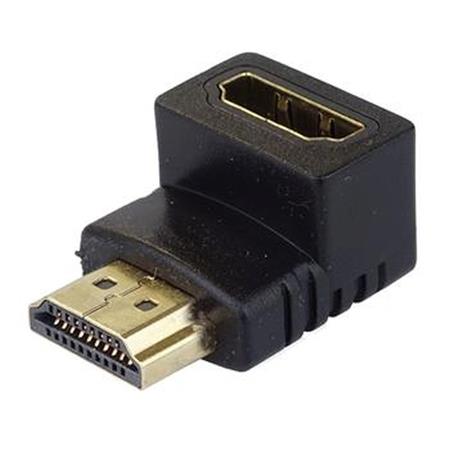 PremiumCord Adapter HDMI M/F zahnutý do pravého