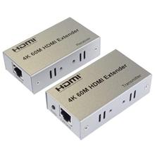PremiumCord HDMI extender na 60m přes jeden kabel Cat5e/Cat6