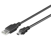 PremiumCord Kabel mini USB, A-B, 5pinů, 0,5m