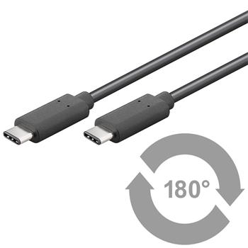 PremiumCord Kabel USB 3.1 konektor C/male - USB