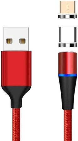 PremiumCord Magnetický micro USB a USB-C nabíjecí