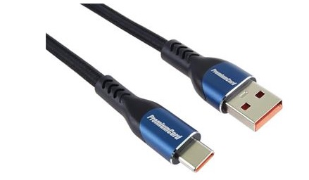 PremiumCord Super fast charging 5A kabel USB-C -