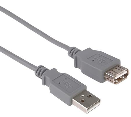 PremiumCord USB 2.0 kabel prodlužovací, A-A, 3m,