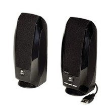 repro LOGITECH S150 Black OEM, černé,USB připojení
