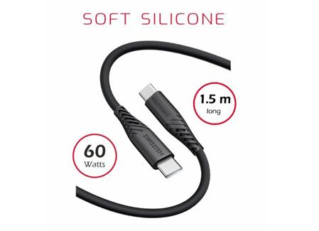 SWISSTEN DATOVÝ KABEL SOFT SILICONE USB-C / USB-C