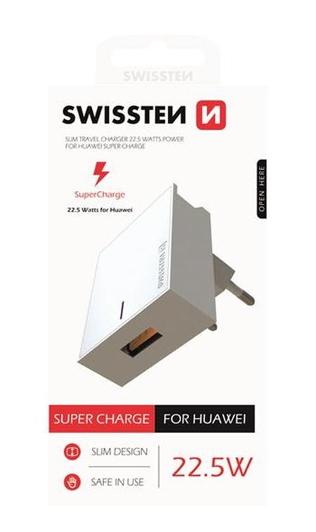 SWISSTEN SÍŤOVÝ ADAPTÉR PRO HUAWEI SUPER FAST