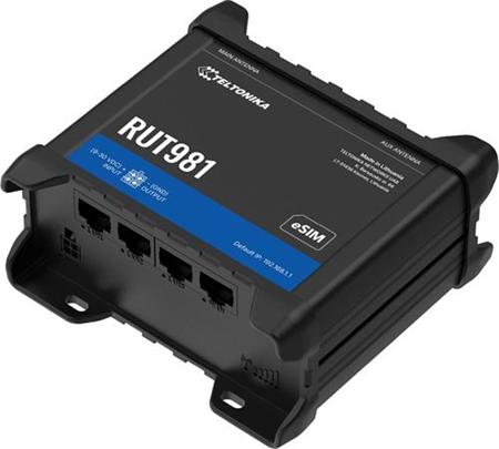Teltonika RUT981 Průmyslový 4G LTE Router,