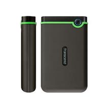 TRANSCEND 4TB StoreJet 25M3S SLIM, 2.5”, USB 3.0 (3.1 Gen 1) Externí Anti-Shock disk, tenký profil, šedo/zelený