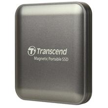 Transcend ESD420C 2TB, USB 20Gbps Type C, Externí odolný SSD disk (3D NAND flash), 2000MB/R, 2000MB/W, Magsafe, šedý