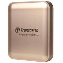 Transcend ESD420G 4TB, USB 20Gbps Type C, Externí odolný SSD disk (3D NAND flash), 2000MB/R, 2000MB/W, zlatý