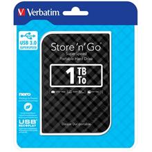 VERBATIM HDD 2.5", 1TB, USB 3.0, Black