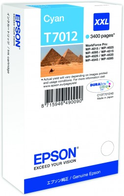 WP4000/4500 Series Ink Cartridge XXL Cyan